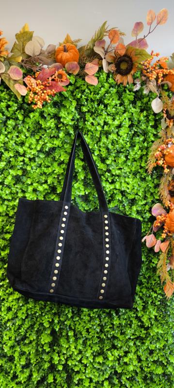 BOLSO ANTE TACHAS NEGRO
