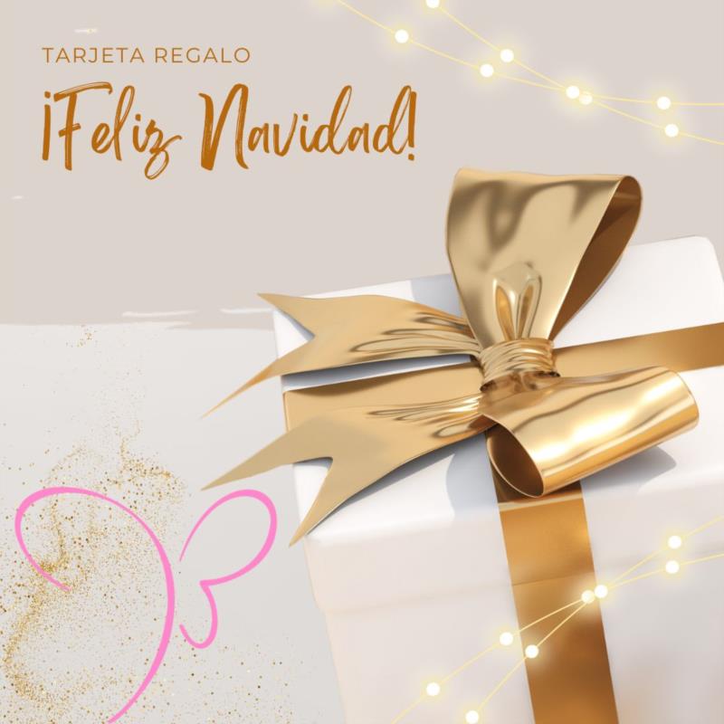 Tarjeta regalo Navidad