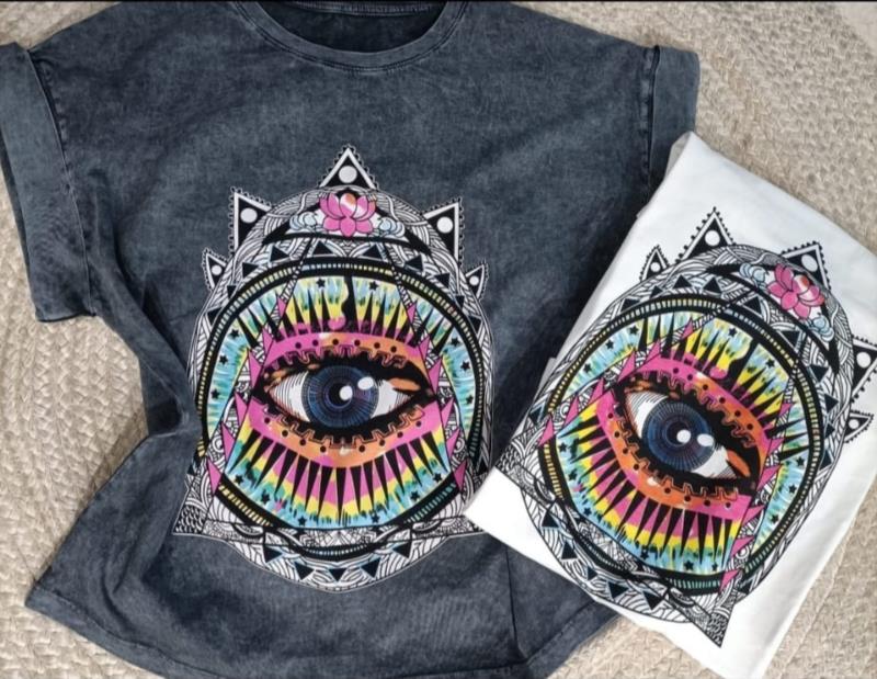 Camiseta ojo tribal